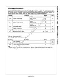 BC850CMTF Datasheet Page 2