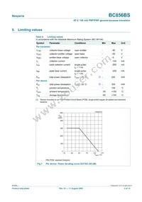 BC856BS/DG/B3X Datasheet Page 3