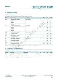 BC857C/DG/B3 Datasheet Page 4