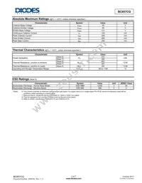 BC857CQ-7-F Datasheet Page 2