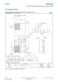 BC857RAZ Datasheet Page 7