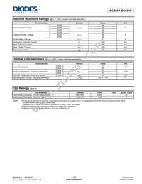 BC858C-7-F Datasheet Page 2