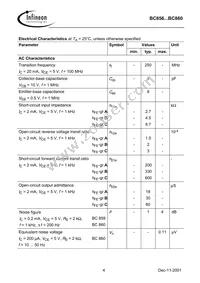 BC860CE6359HTMA1 Datasheet Page 4