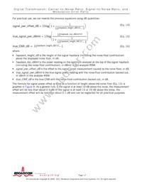 BCM3218IFSBG Datasheet Page 17