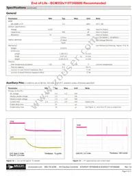 BCM352T110T300A00 Datasheet Page 5