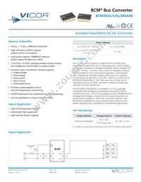 BCM352T125M300A00 Datasheet Cover