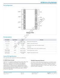 BCM352T125M300A00 Datasheet Page 2