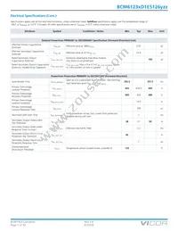 BCM380P475C1K2A30 Datasheet Page 7