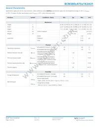 BCM380P475T1K2A31 Datasheet Page 14