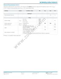 BCM400P500T1K8A31 Datasheet Page 15
