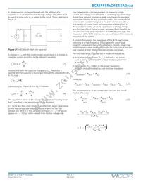 BCM4414VD1E13A2C02 Datasheet Page 20
