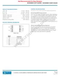 BCM48BH120M120A00 Datasheet Page 2