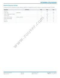 BCM48BT120M300A00 Datasheet Page 3