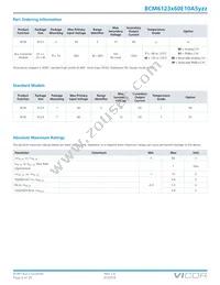 BCM6123T60E10A5T00 Datasheet Page 4
