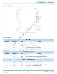 BCM6123T60E15A3T01 Datasheet Page 3