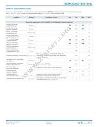 BCM6123TD1E5117T0R Datasheet Page 8