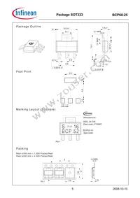 BCP 68-25 H6327 Datasheet Page 5