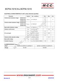 BCP54-16-TP Datasheet Page 2