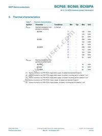 BCP68-25/ZLX Datasheet Page 7