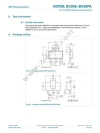BCP68-25/ZLX Datasheet Page 16
