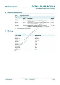 BCP69-16/ZLX Datasheet Page 4