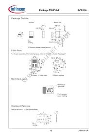 BCR 116T E6327 Datasheet Page 16