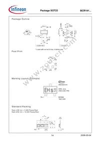 BCR 141T E6327 Datasheet Page 14