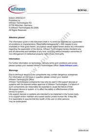 BCR 142T E6327 Datasheet Page 15