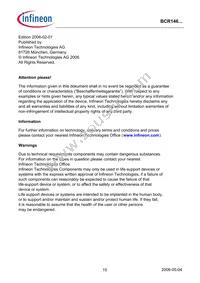 BCR 146T E6327 Datasheet Page 15