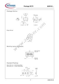 BCR 151T E6327 Datasheet Page 7