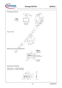 BCR 191T E6327 Datasheet Page 12