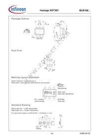 BCR 198T E6327 Datasheet Page 14