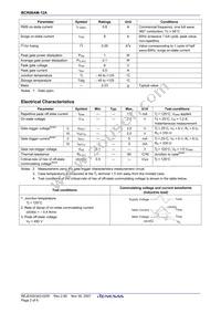 BCR08AM-12A-TB#B00 Datasheet Page 2