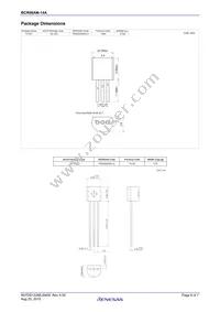 BCR08AM-14A#FD0 Datasheet Page 6