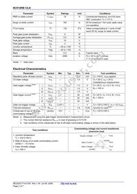 BCR16RM-12LB#B00 Datasheet Page 4