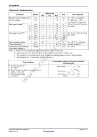 BCR1AM-8P#B10 Datasheet Page 2