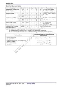 BCR3AM-14B#B00 Datasheet Page 4