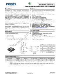 BCR421UFD-7 Datasheet Cover