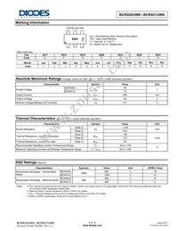 BCR421UW6-7 Datasheet Page 2