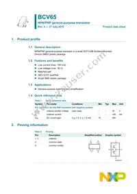 BCV65 Datasheet Page 2