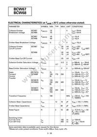 BCW68HTC Datasheet Page 2