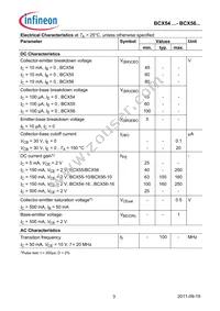 BCX5616E6327HTSA1 Datasheet Page 3