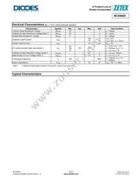 BCX6825TA Datasheet Page 3