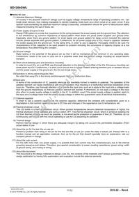 BD1204GWL-E2 Datasheet Page 11