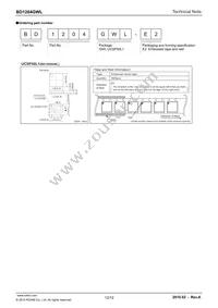 BD1204GWL-E2 Datasheet Page 12