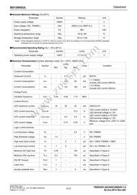 BD1206GUL-E2 Datasheet Page 2