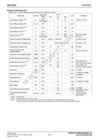 BD1321G-TR Datasheet Page 3