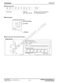 BD1603NUV-E2 Datasheet Page 11