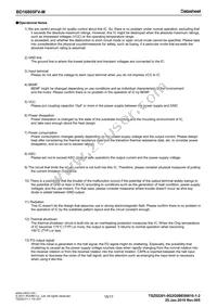 BD16805FV-ME2 Datasheet Page 15