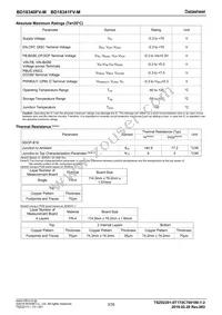 BD18340FV-ME2 Datasheet Page 3